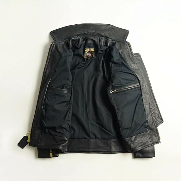 USA製！極上美品！VANSONタイプENFIELD襟付きスタンドシングル