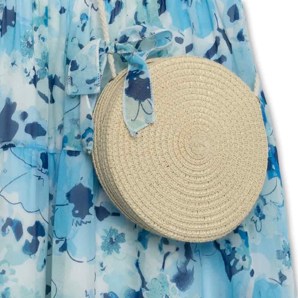 Speechless Girls' Sleeveless Halter Maxi Tiered Chiffon Dress3