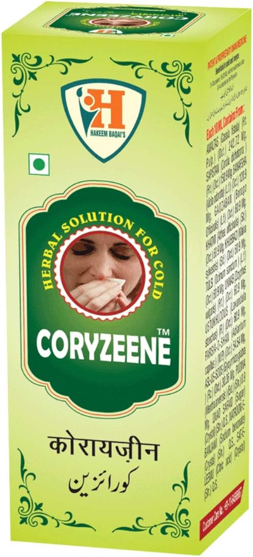 Hakeem Baqai's Coryzn SYRUP Pack, 500 ML.