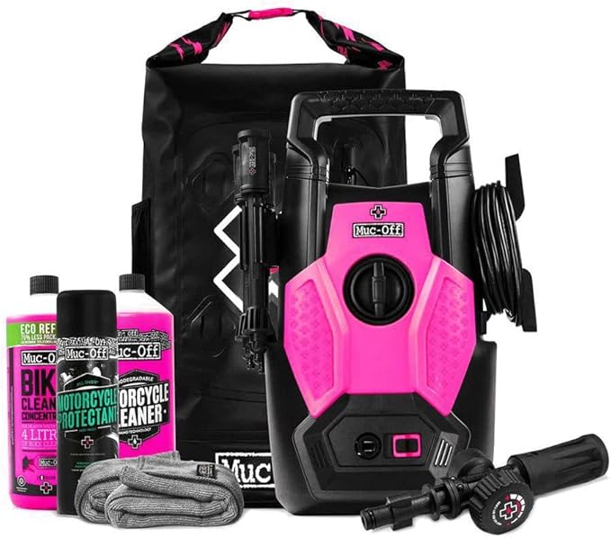 Muc-Off Limpiador de alta presión con bolsa y producto de li