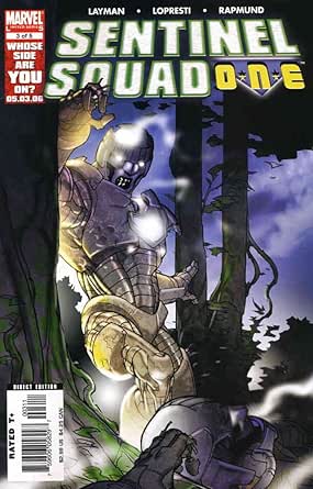 Amazon.com: Sentinel Squad O*N*E #3 VF ; Marvel comic book | John ...