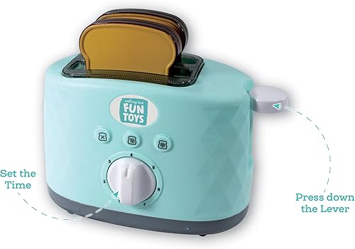Miniatura 2 de My First Toaster Playset diseñado para niños a partir de 3 años, multicolor