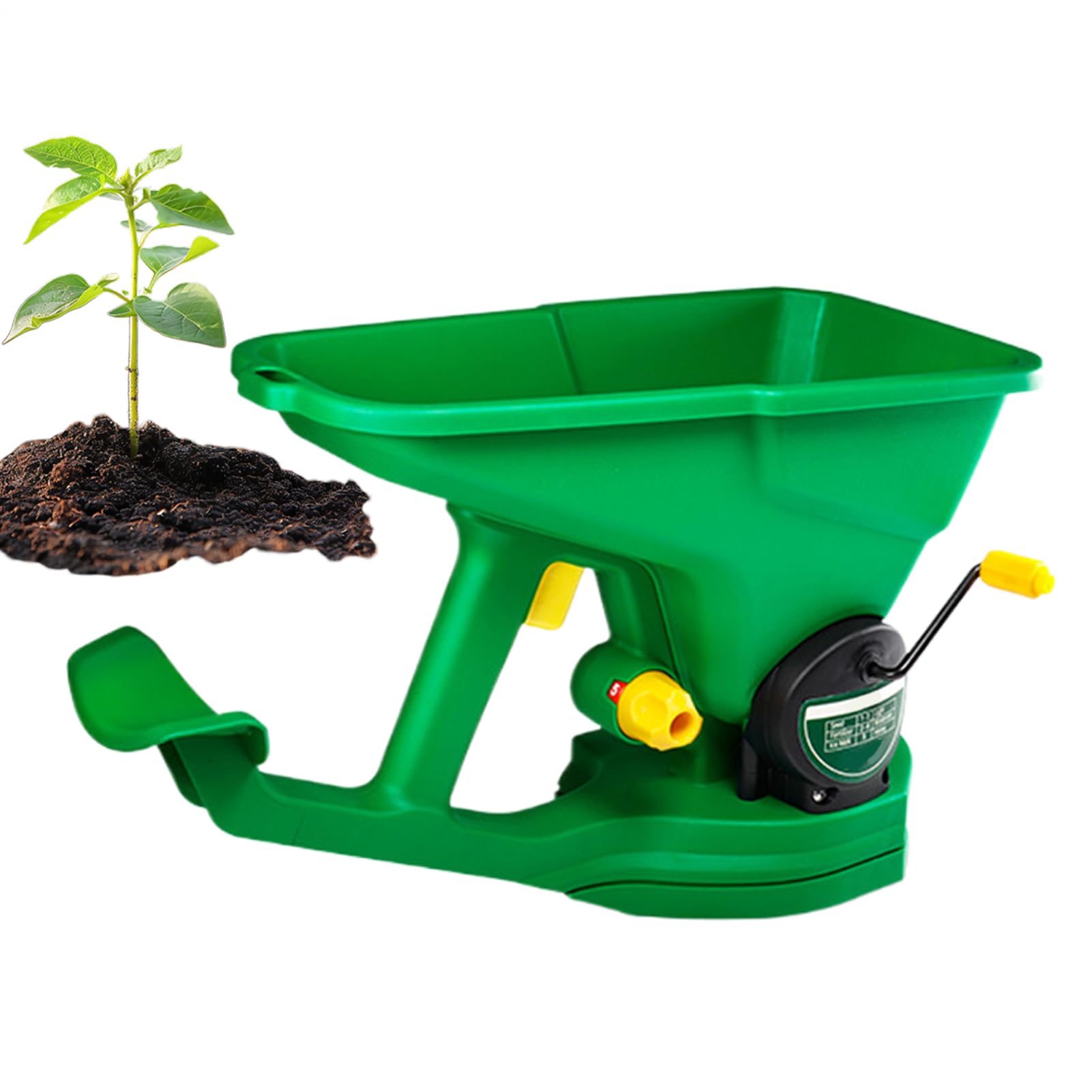 Spargitore per fertilizzanti a Mano in ABS, seminatrice per Agricoltura