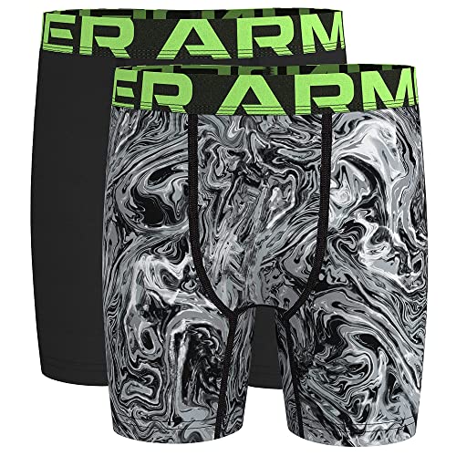 Image of Under Armour Big Boys' 2 Pack Performance Boxer Briefs