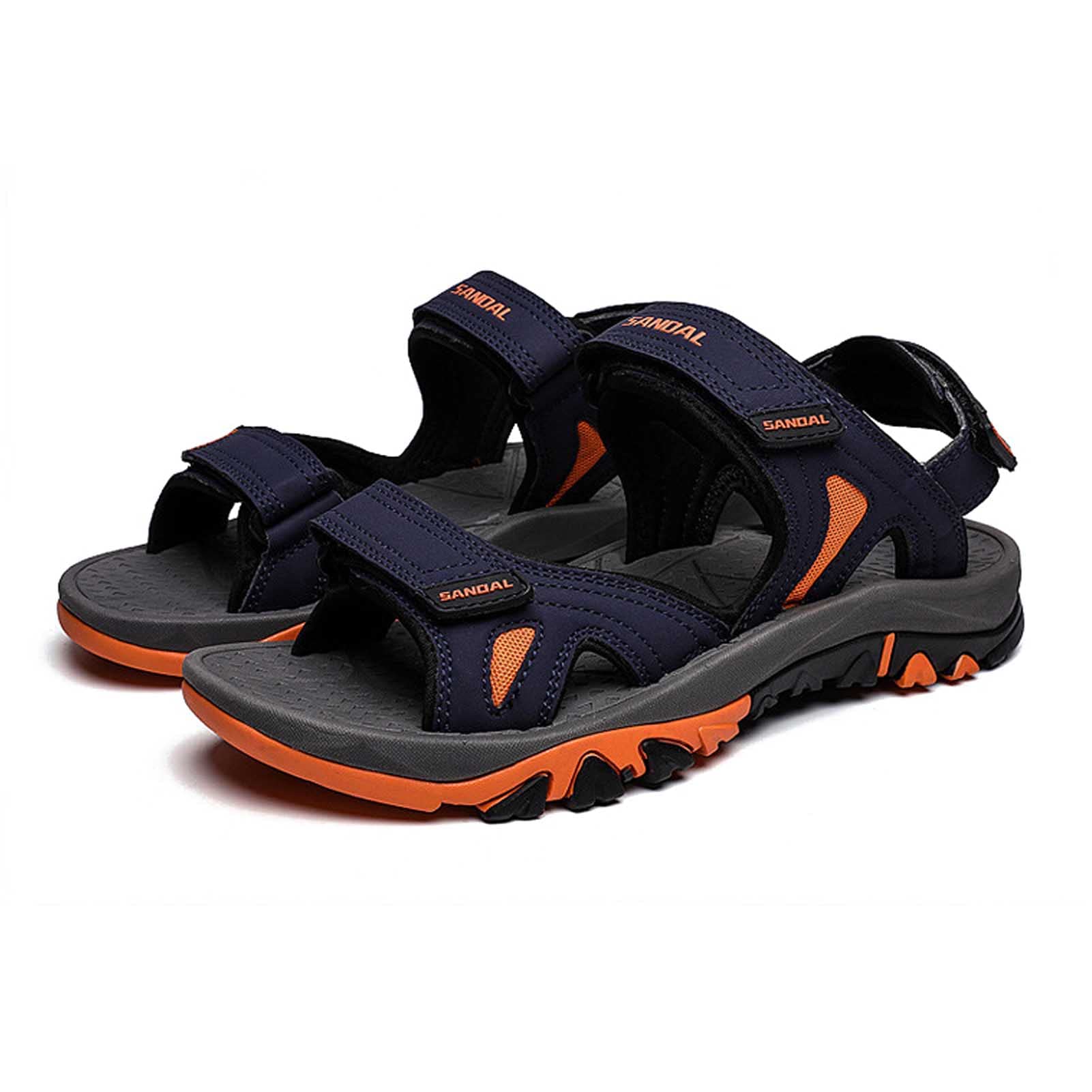 Sandales pour hommes pour voyager sans douleur grâce aux semelles amorties