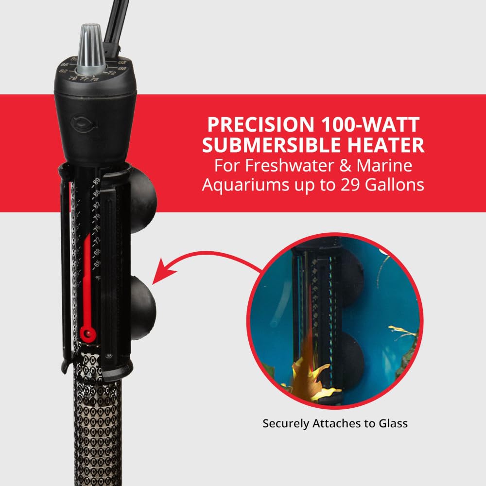 MarineLand Precision Chauffage pour Aquarium