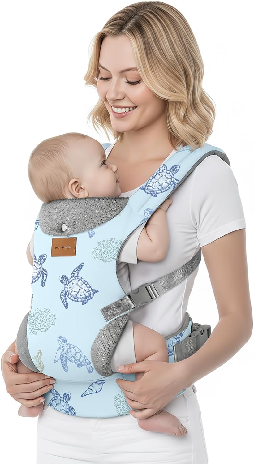 YooxArmor Mochila Portabebés Ergonómico para Bebés 4-36 Meses