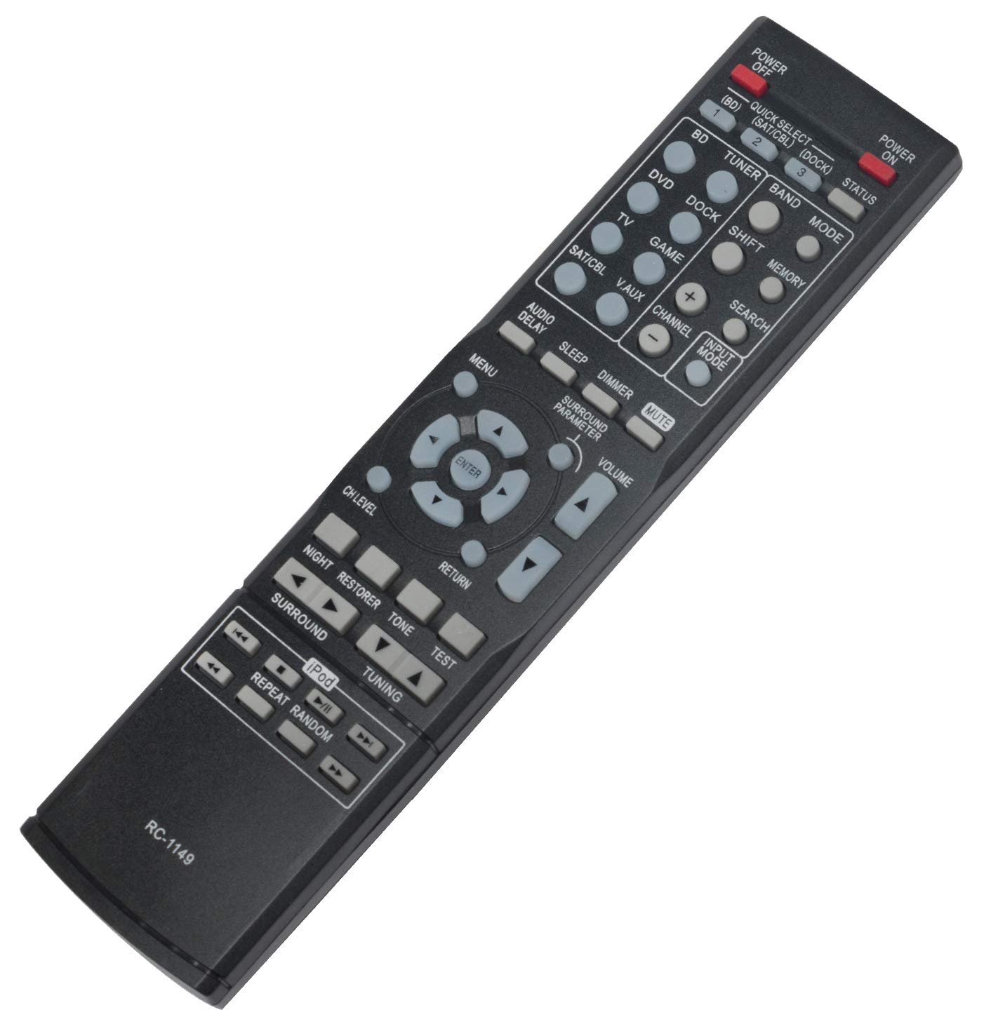 Telecomando Sostitutivo RC-1149 Per Ricevitori Denon AVR-390, AVR-391