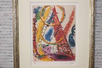 マルク・シャガール 「サーカス」エスタンプリトグラフ 14/300 マルク・シャガール 「サーカス」エスタンプリトグラフ 14/300
