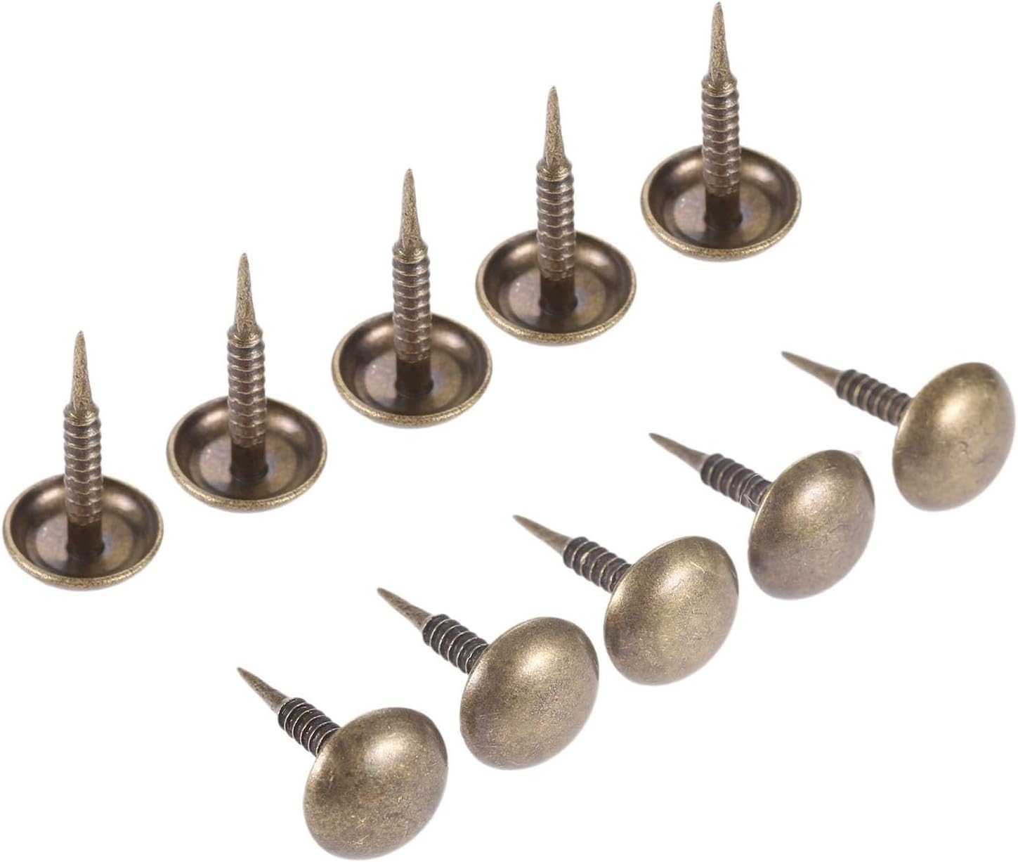 Upholstery Tack 500pcs Furniture Nail Antique Bronze Zinc Alloy Wood Box Sofa Hardware 8 * 15mm for Home Decor