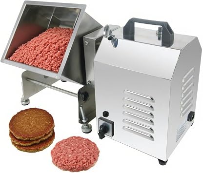 CLIVIA 15lbs/7.5L Electric Meat Mixer, Tilt Tank Sausage Mixing, Stainless Steel Commercial Sausage Mixer Machine for Burgers, Food Processing