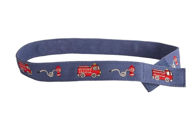 Fasten One Handed Navy Stripe Belt 
