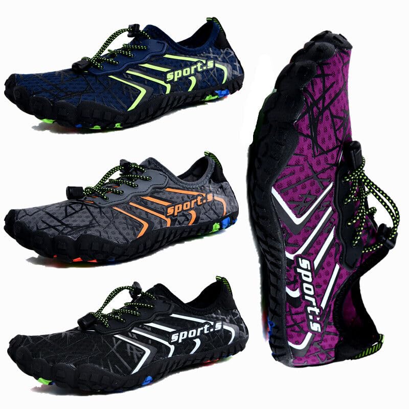 Water Shoes - Water Shoes for Men & Women, Athletic Barefoot Shoes for Beach Surfing Hiking & Swimming, Non Slip Breathable Lightweight & Quick Drying Aqua Shoes for Pool4