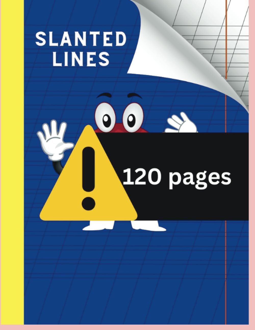 Calligraphy Practice Paper with Slant Lines: Master Your Penmanship Handwriting Practice Paper for teens and Adults with Slanted Lines notebook, ... and Writing Book, 120 pages, 8.5 x 11 inches,