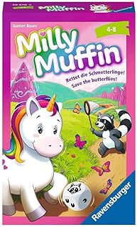 Ravensburger®, Milly Muffin, 20670, kooperatives Einhorn Kinderspiel ab 4 Jahren