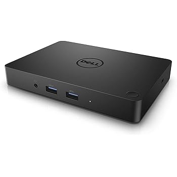 Amazon Com Dell Wd15 Monitor Dock 4k With 180w Adapter Usb C 450 Aeuo 7fj4j 4w2hw Black Dual Display Computers Accessories