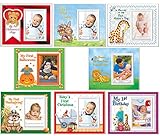 Baby's First Year Picture Frame Gift Set and Nursery Decor