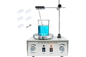 YaeCCC 1000ml Magnetic Stirrer Hot Plate, Ideal for Lab Experiments