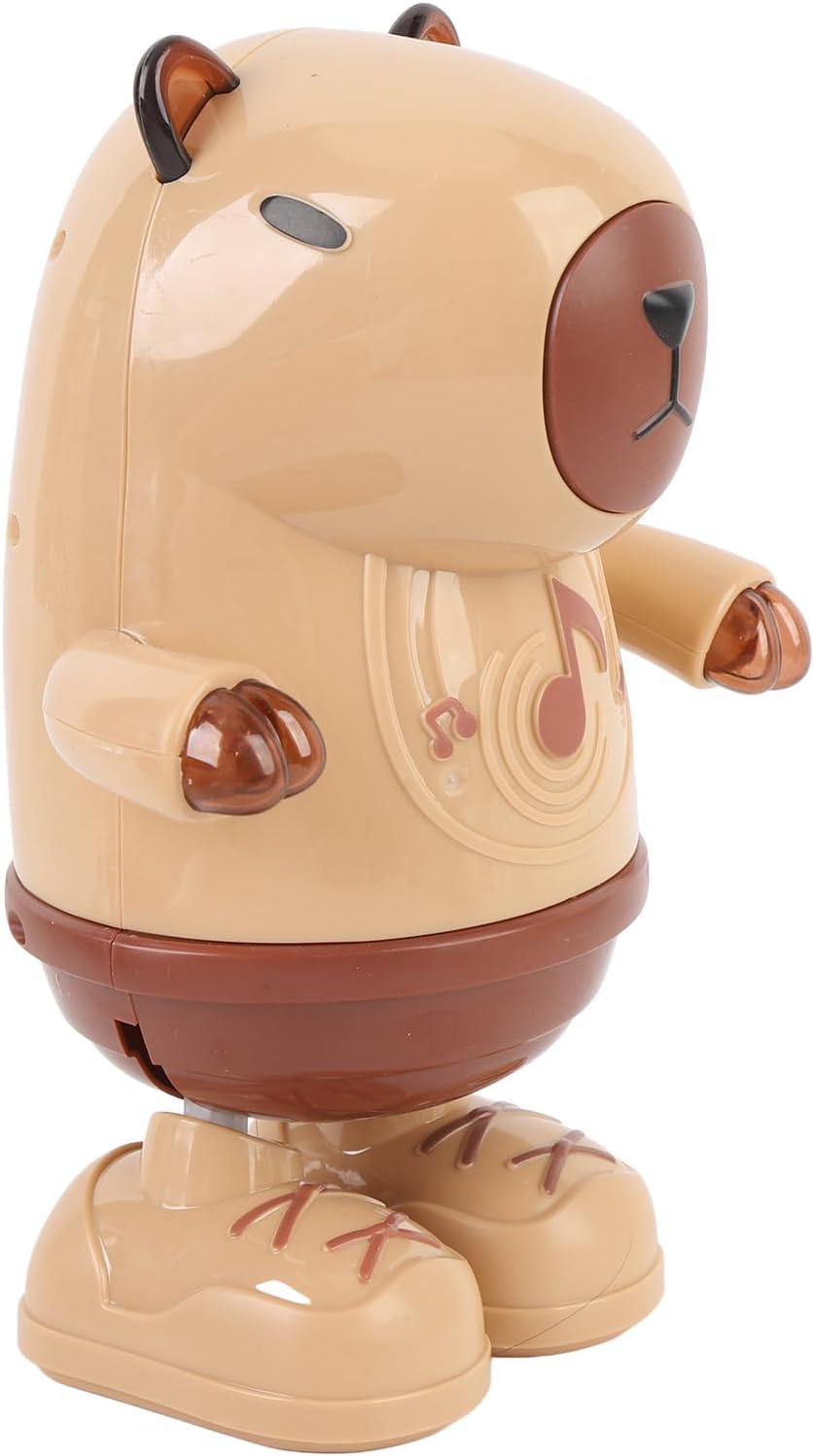 Capybara Toy, Electric Dancing Toy with Light and Music for Kids, Cute Capybara Stuff for Boys and Girls Gifts