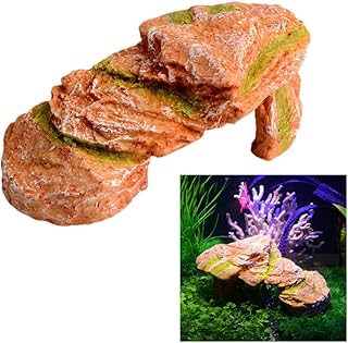 Mipcase Artesanato Em Resina Plataforma De Réptil De Tartaruga Plataforma De Réptil De Tartaruga Plataforma De Aquecimento De Tartaruga Plataforma De Escalada Plataforma De Tartaruga