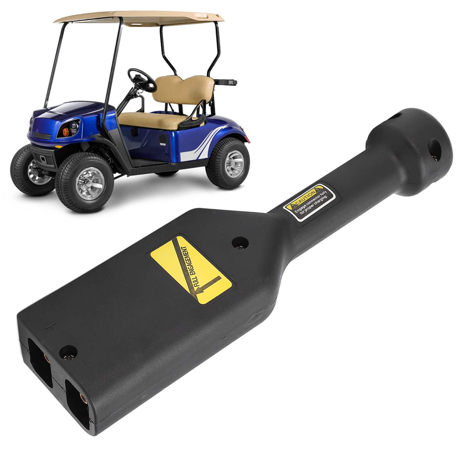 Spina Maniglia per Caricabatterie Powerwise Club Car da 36 V, Modello 73345 - G01, Ricambio per EZGO Txt dal 1996 in Poi; Compatibile con Veicoli Medalist PDS e DCS a 36 V; Spina