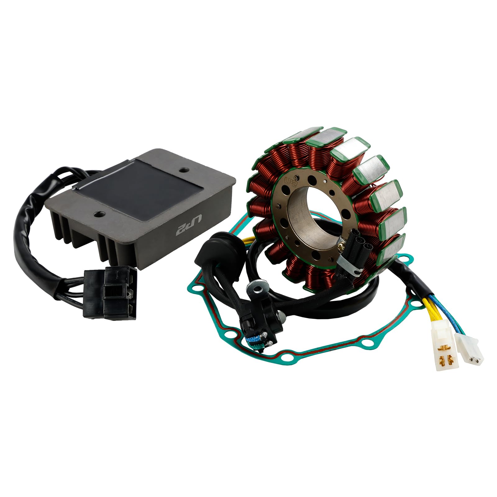 Photo 1 of Artudatech Regulator Stator Rotor Gasket Kit Fit for Suzuki GSX1300R GSX1300 Hayabusa 1300 1999-2007, GSX1300RZ GSX1300 Hayabusa 1300 1999 2000 2001 2002 2003-2007 32101-24F00 32101-24F10 11483-24F00