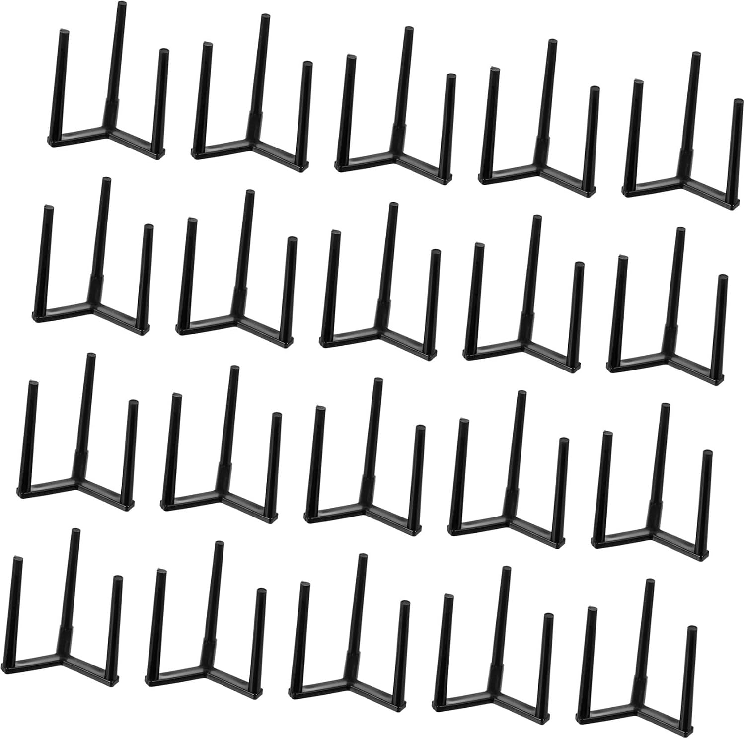 100pcs Tripod Stand Rack for Takeaway Pizza Boxes Prevents Crushing and Sticking for Food Service and