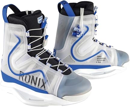 Ronix RXT Intuition Wakeboard Bindings 2026 [Translucent Blue], Mens 12