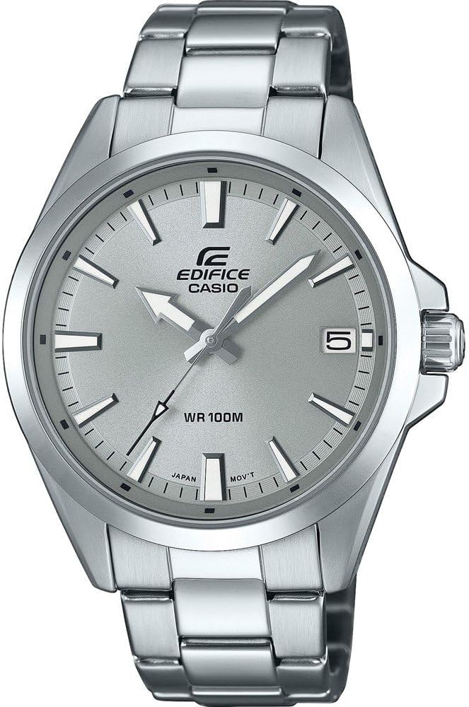 Men's Watch Casio EF-129D-2AVEF Silver 45 mm Stainless steel main image 1