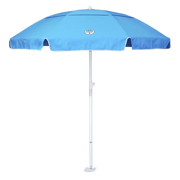 Buy diggit Beach Umbrella Assembled in the USA, 7ft Large 8 Panel