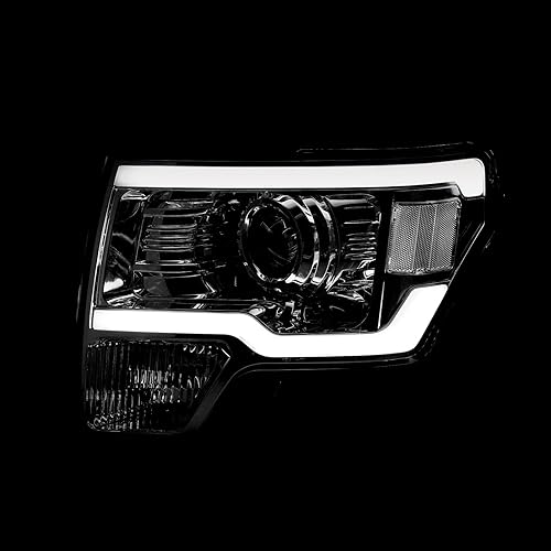 Miniatura 8 de AJP Distributors Carcasa cromada LED DRL Tubo Bar Proyector de conducción Faros Parachoques Lámparas Conjunto Izquierdo+Derecho CompatibleReemplazo