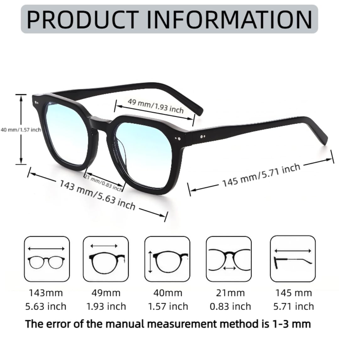 Okulary przeciwsłoneczne Retro Acetate UV400, modne, idealne na wakacje i na co dzień