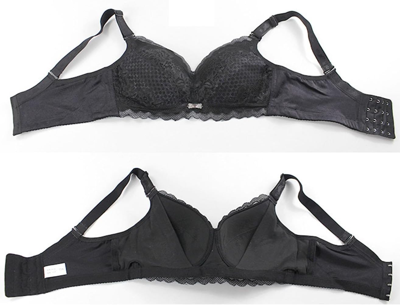 Plus Size Mastectomy Bra with Pocket | Post-Surgery Lace Bralette for Women | Silicone Breast Forms Camisole