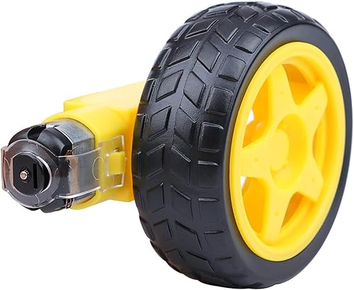 Miniatura 8 de 8pcs DC3V-12V DC Geared Motor, para aviones JuguetesCuerpo robóticoCoche de juguete de tracción en las cuatro ruedas, Número de lote Doble eje 148