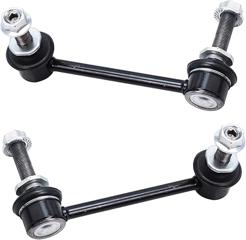 Miniatura 6 de Detroit Axle - 4 barras estabilizadoras para Toyota 4Runner FJ Cruiser Lexus GX470 2003-2018, reemplazo de barras estabilizadoras delanteras y