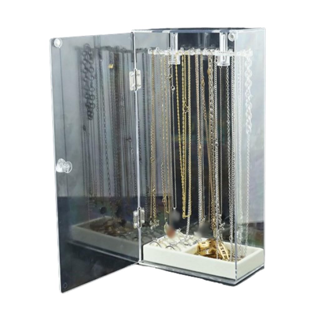 Amazon｜ネックレスケース クリアケース 透明 ピアス イヤリング 指輪