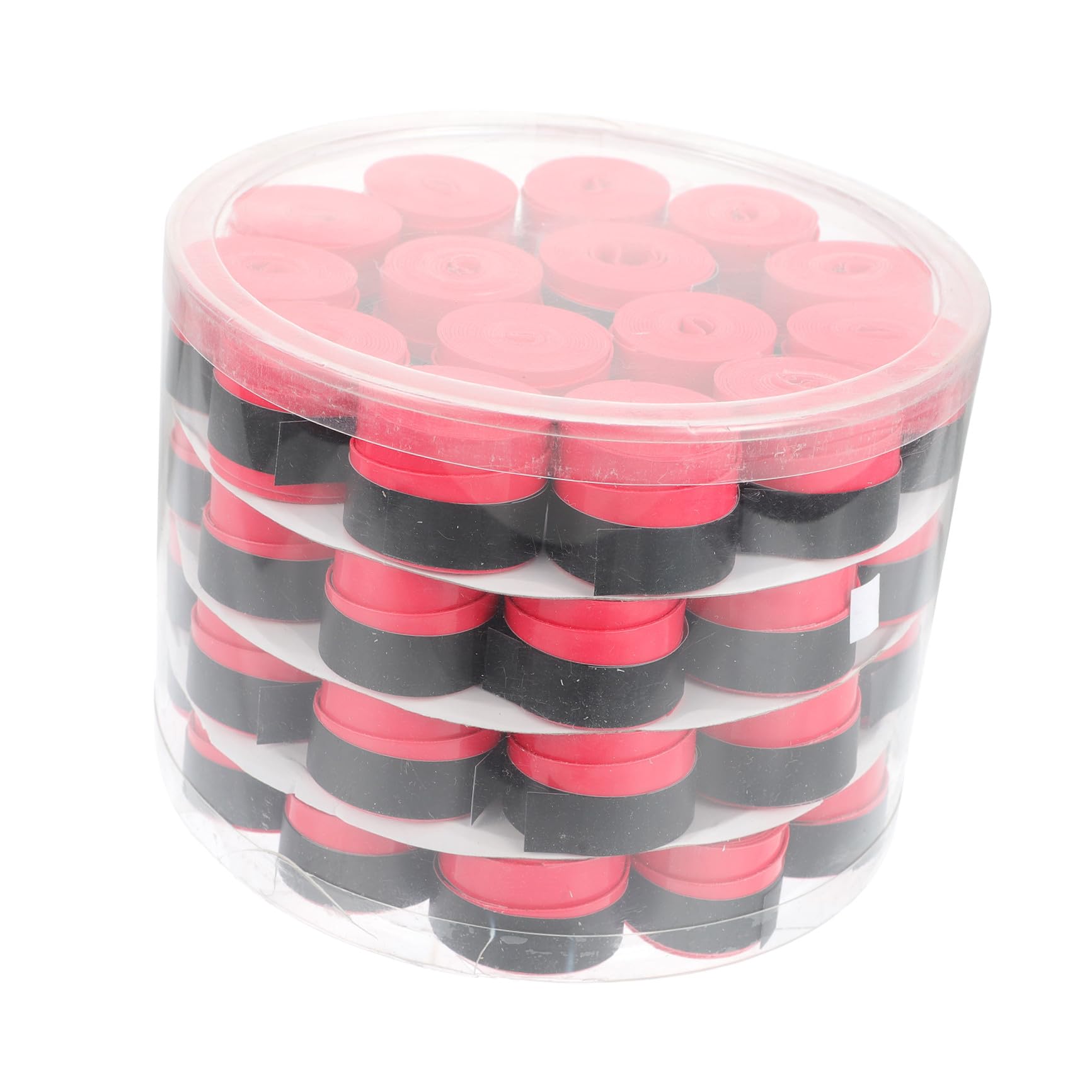 BESPORTBLE Colla per Racchette da Badminton Nastro per Impugnatura da Tennis overgrip per Racchette da Badminton bandalette Racchetta Paddle Nastri per Racchette Multifunzione Rosso