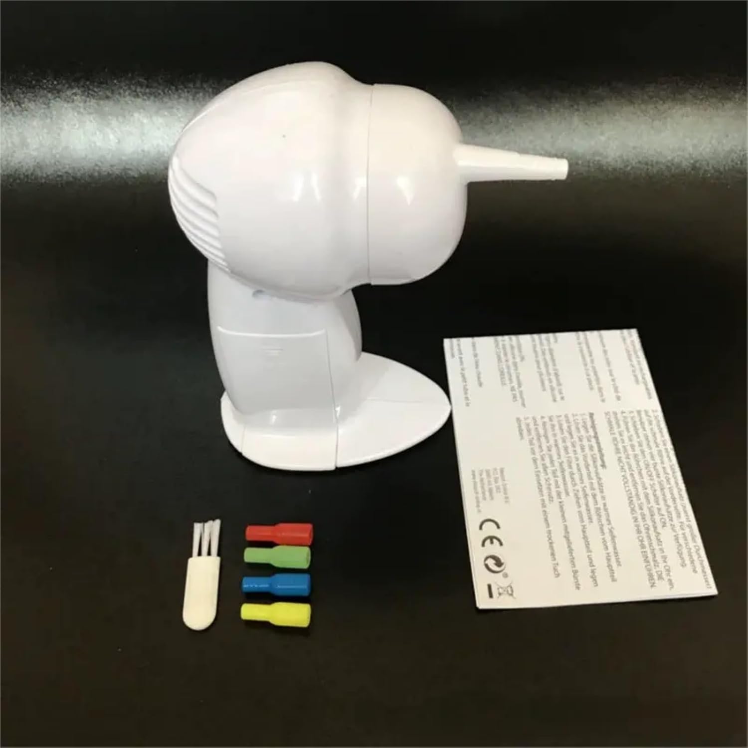 Safe Ear Care Vacuum - Non-Charging Design for Gentle Home Use (Batteries Required)
