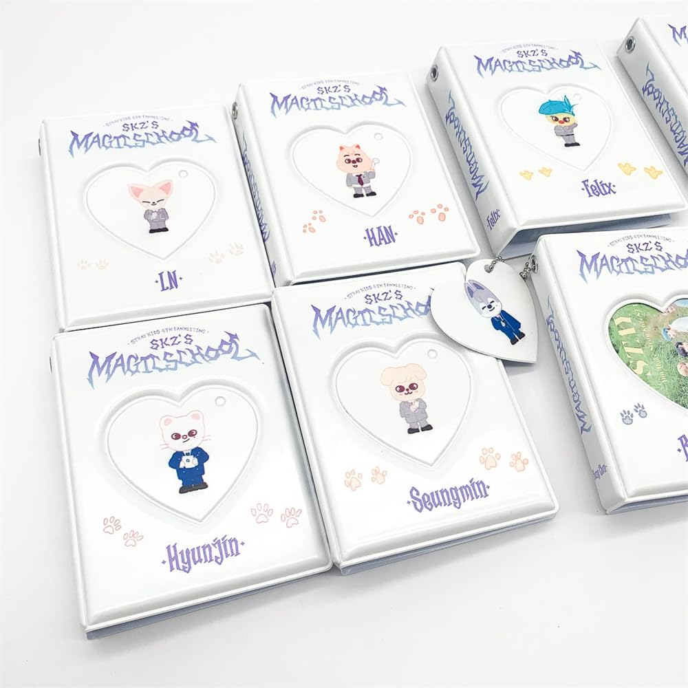 KPOP Stray Kids Card Book Cartoon SKZ's MAGIC SCHOOL Photocard