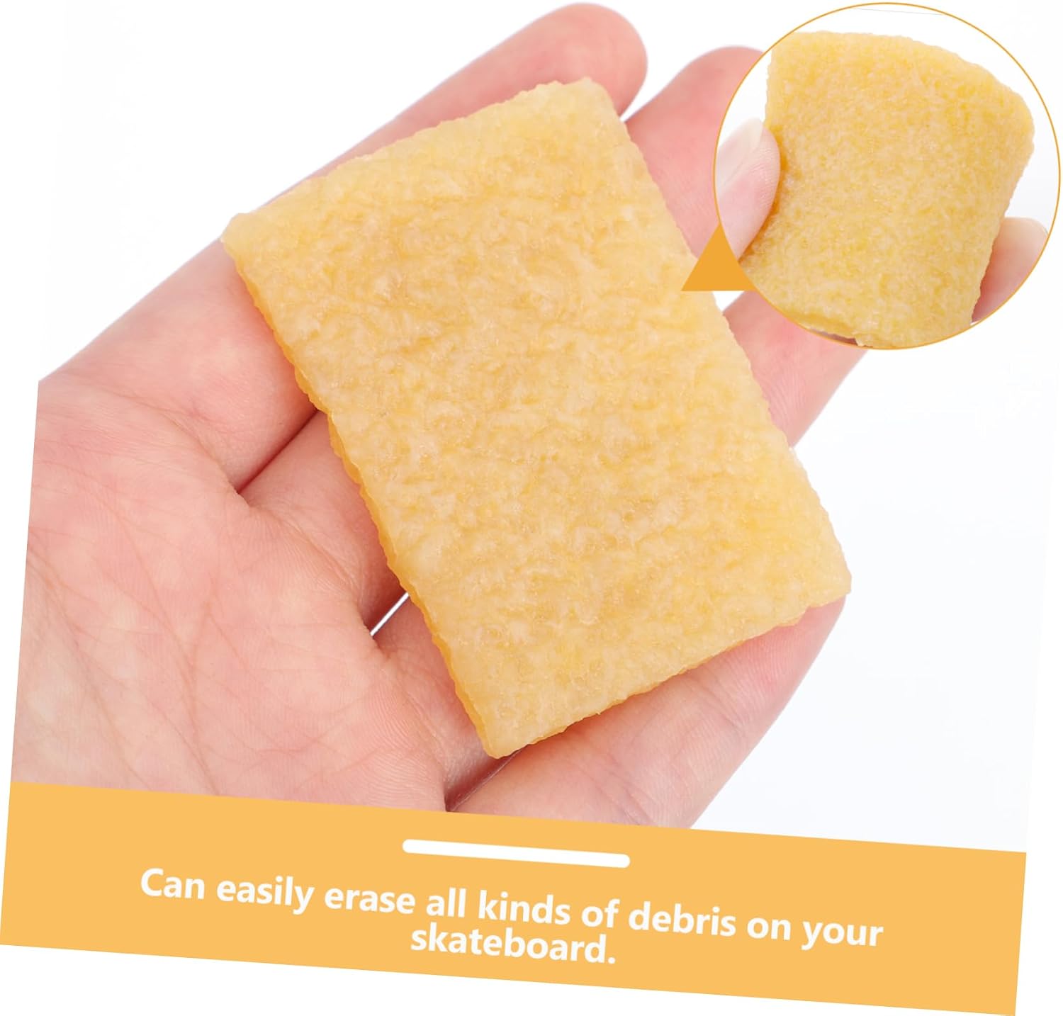 10pcs Skateboard Rubber Eraser Efficient Abrasive Cleaning Tool for Sandpaper Skateboards Removes Dust Easy to Use for Quick Cleanup