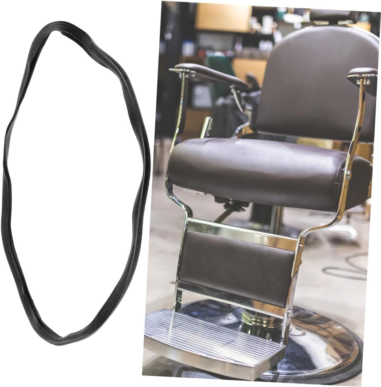 Salon Chair Floor Protective Plastic Ring for Barber Chairs
