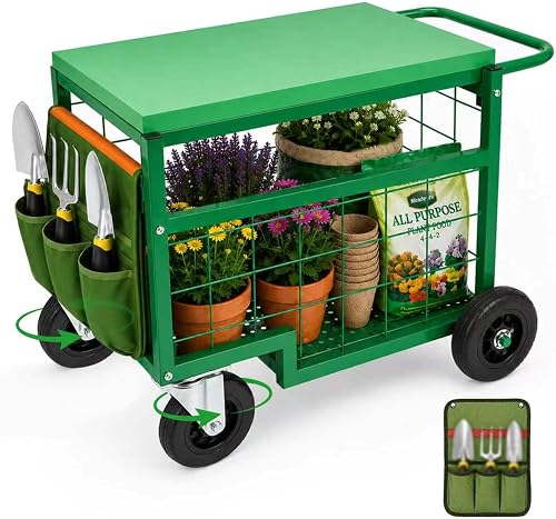 Aimerla Swivel Wheel Cart