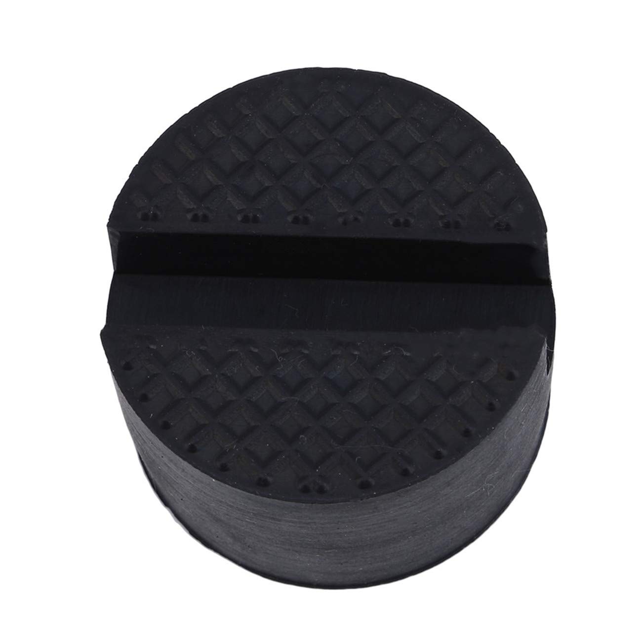 ZALING Floor Slotted Car Rubber Jack Pad Frame Protector Adapter Jacking Disk Pad Tool for Pinch Weld Side Lifting Disk