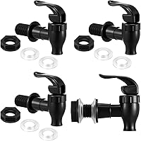 Vista 13 de Honoson 12 juegos de grifos de repuesto sin BPA, palancas de boquilla reutilizables para válvula de grifo para riego al aire libre, barril