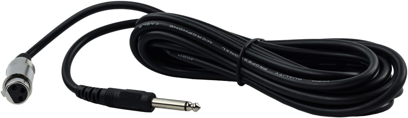 Nady SP-4C Dynamic Neodymium Microphone - Professional vocal microphone for performance, stage, karaoke, public speaking, recording - includes 15' XLR-to-1/4" cable