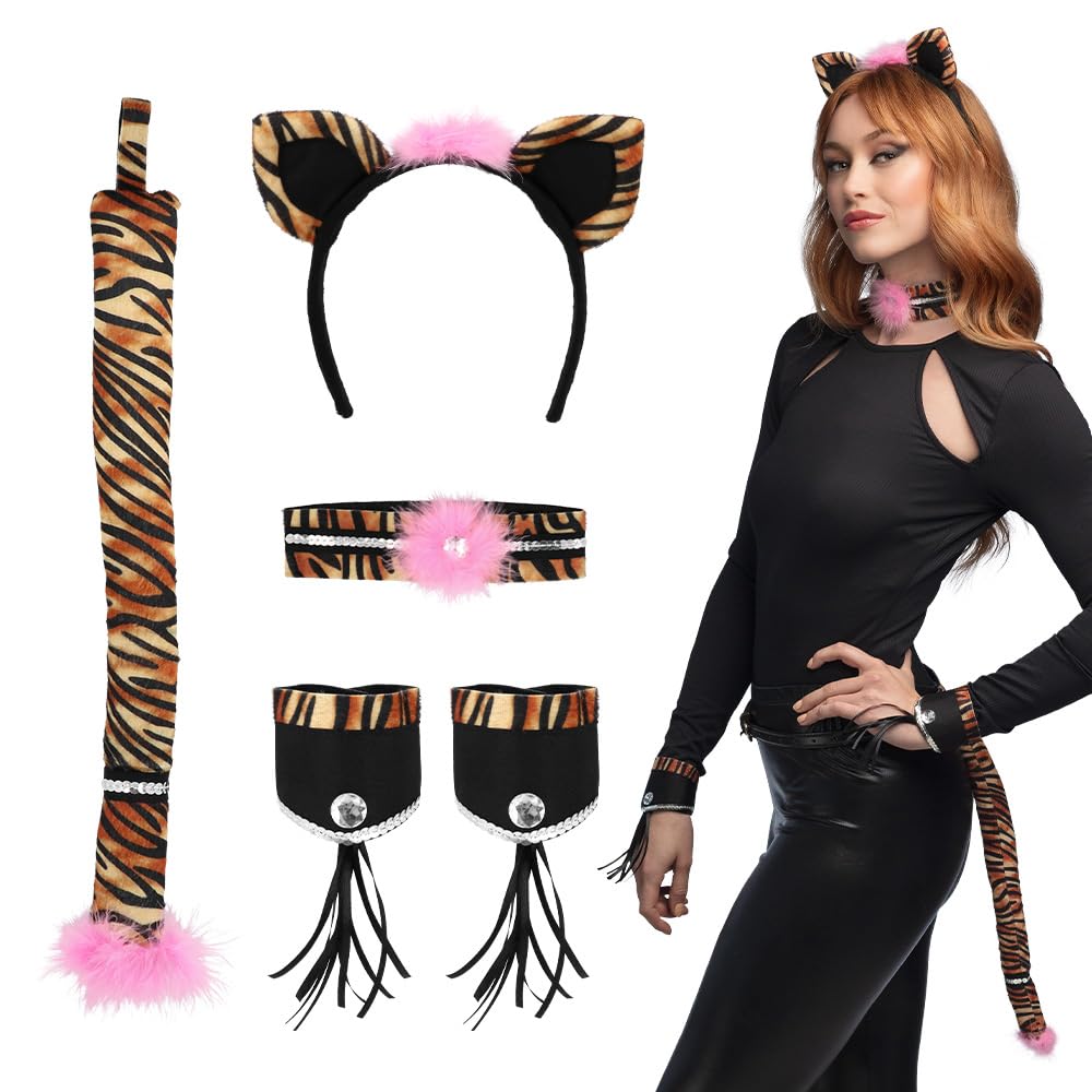 Boland 52119 Set Sweet Tiger Costume, Unknown, Multicoloured, Standard Size