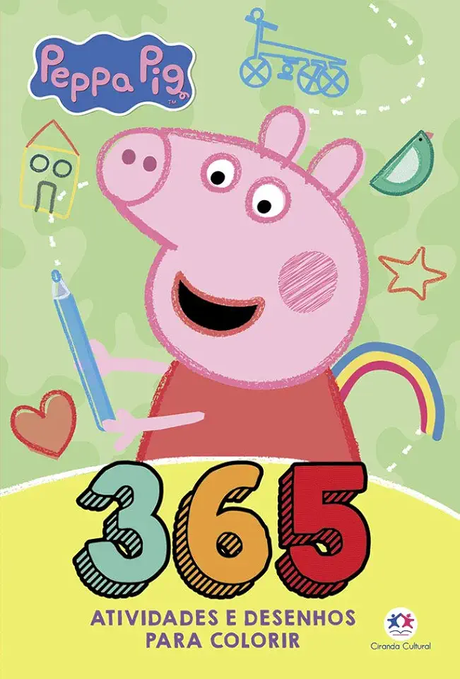 Peppa Pig - 365 atividades e desenhos para colorir