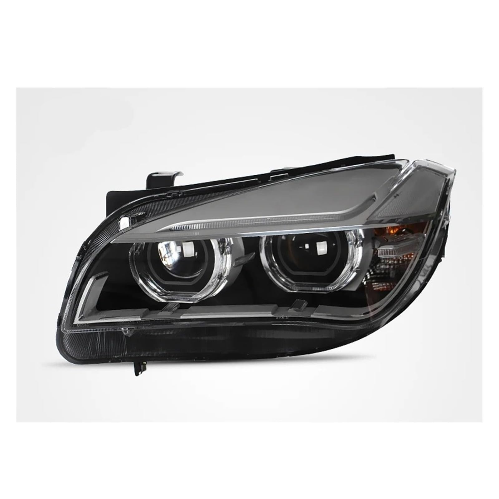 Headlights Assembly For BMW For X1 E84 F49 2010-2015 Automotive Headlight Modified LED Lens DRL For Angel Eye Front Lamp Assembly Car Accessories Car Headlight(High and low beamLED)