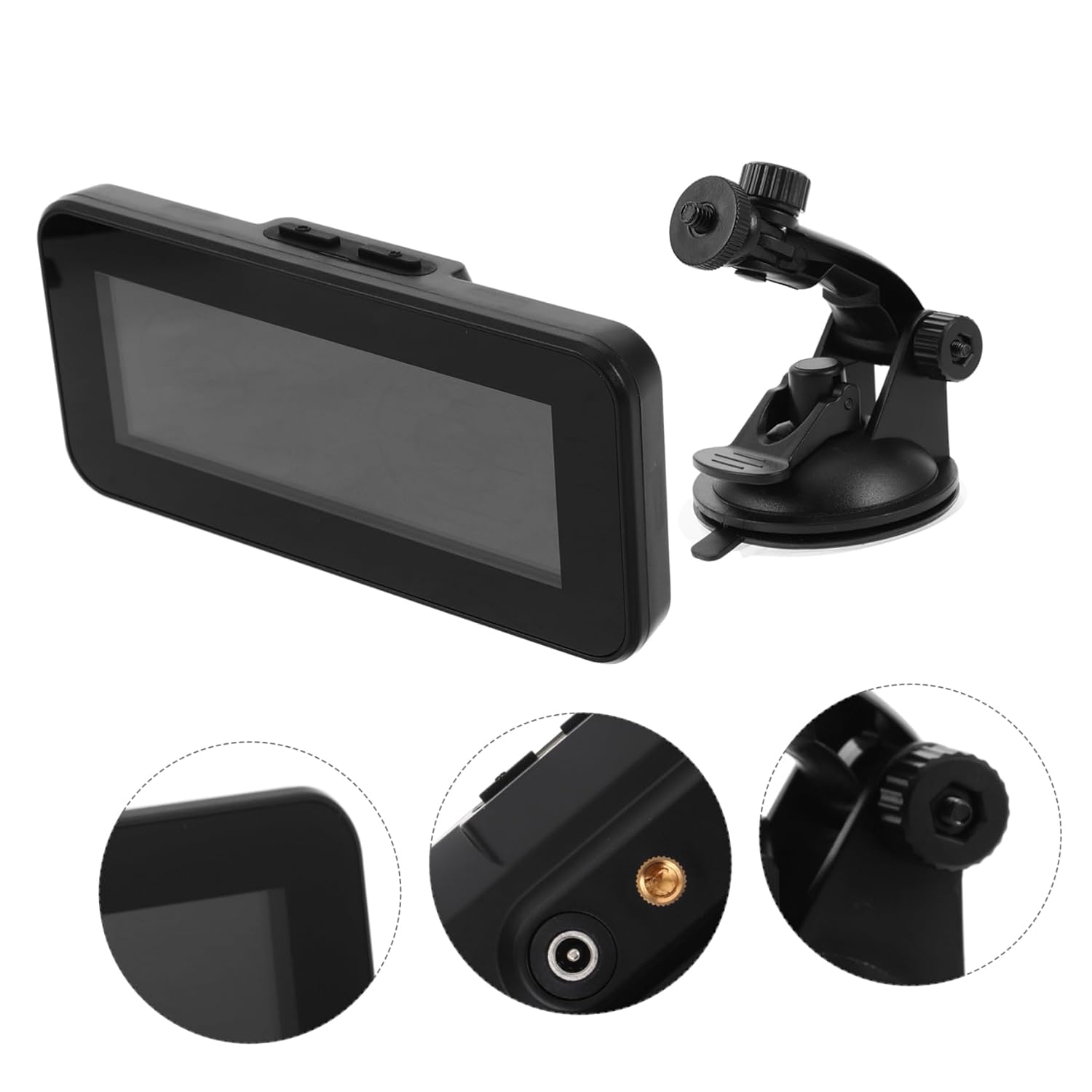 Car Inclinometer Digital Display Level Gauge Portable Voltage Accessory for Accurate Measurement All Vehicles Compact Design with Readability Durable Material