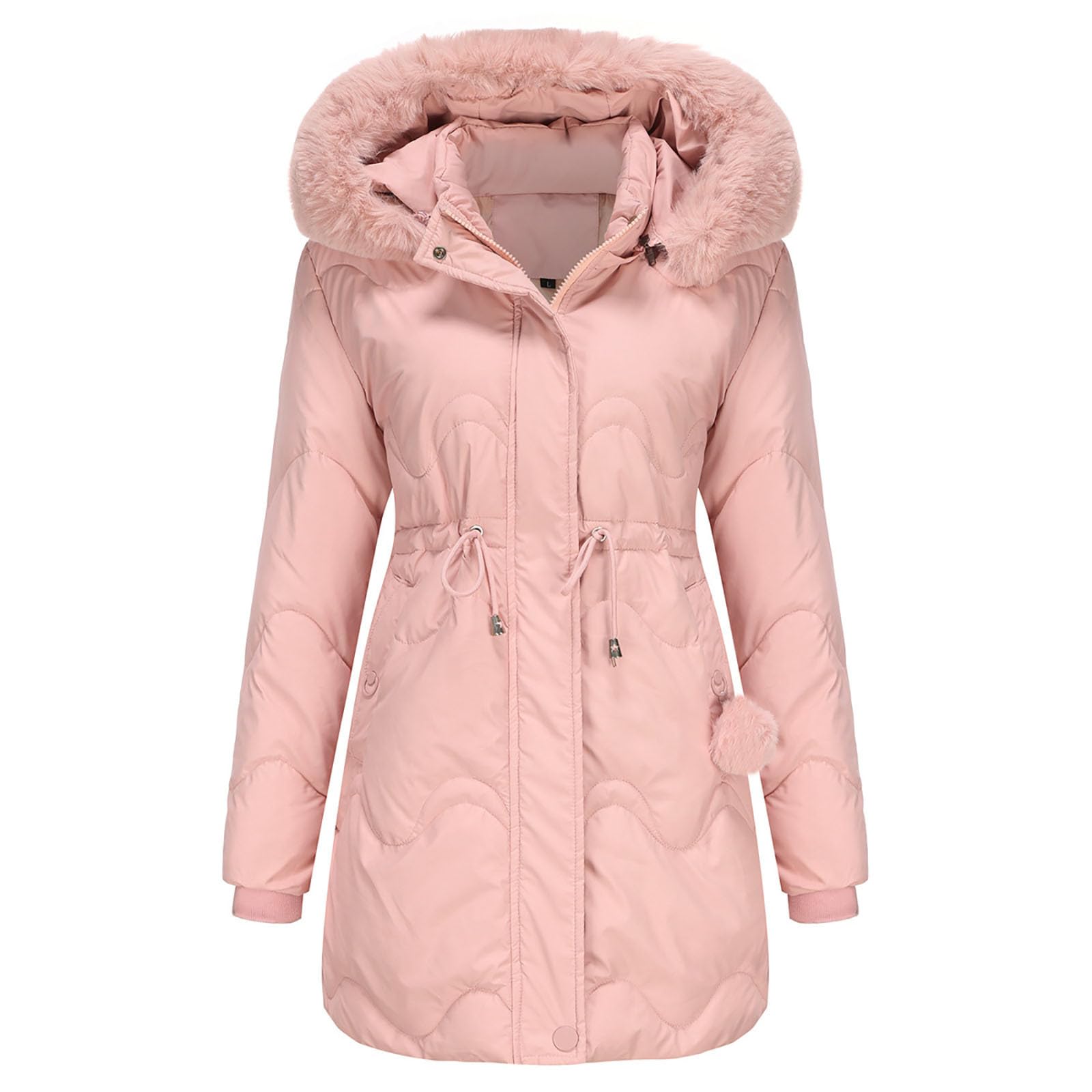 Piumino Leggero Donna Piumino Lungo con Cappuccio Ripiegabile Piumini Leggeri Donna Giacca Imbottita Trapuntata Puffer Giubbotto Piumini Imbottito Giubbino Cappotto Sottogiacca Leggero Quilted